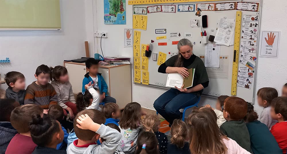 Animation dans une école maternelle